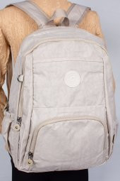 Bagacar Urban 2027 Klınkır Kumaş Unisex Sırt Çantası Bej - 1
