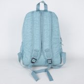 Bagacar Urban 2027 Klınkır Kumaş Unisex Sırt Çantası Turkuaz - 4