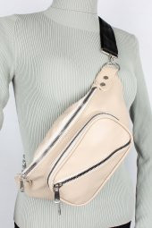 Bagacar 2021 Çapraz Göğüs Çantası ve Bel Çantası Pudra - 1