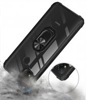 Teleplus Xiaomi Redmi 9C Kılıf Mola Yüzüklü Shockproof Tank Silikon - 3