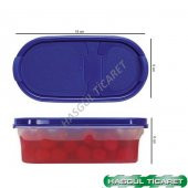 Tupperware OVAL 500 ML KURU GIDA SAKLAMA KABI OVAL 1 MV HSGL - 5