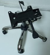 Kuyruklu Mekanizma Seti Çift Kollu Krom Yıldız Ayaklı 15x20 cm Bağlantılı - 4