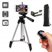 OEM Czp 135CM Bluetooth Kumandalı Smartphone Tripod - 1