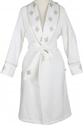 Ecocotton Organik Pamuk Aile Bornoz Seti - Aslışah Krem-Krem 10 Parça - 2