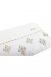 Ecocotton Organik Pamuk Aile Bornoz Seti - Aslışah Krem-Krem 10 Parça - 5