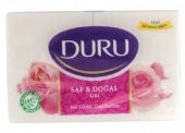 Duru Saf ve Doğal Gül Sabun 4x150g - 1