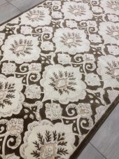Saray Halı 3B 11255 J-1 Bej 150x230 Krem 4 M2 Halı ! - 3