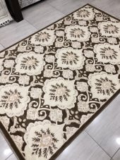 Saray Halı 3B 11255 J-1 Bej 150x230 Krem 4 M2 Halı ! - 4