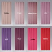 Soysaraç Microsoft Pilesiz Fon Perde 140x260 (35 Farklı Renk) - 8