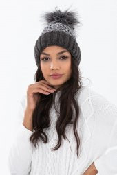 Forum Fashion BR016 Sochi Ponponlu Renkli Kadın Bere - 4
