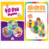 Nesil Çocuk Yayınları 40 Dua Boyama Kitabı & Abdest Almayı Öğreniyorum Ücretsiz - 1