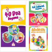 Nesil Çocuk Yayınları 40 Dua Boyama Kitabı & 40 Salavat Boyama Kitabı & Abdest Almayı Öğreniyorum Ücretsiz - 1