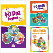 Nesil Çocuk Yayınları 40 Dua Boyama Kitabı & 40 Hadis Boyama Kitabı & Abdest Almayı Öğreniyorum Ücretsiz - 1