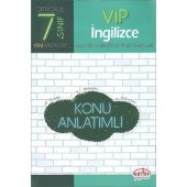 Editör 7. Sınıf Vip İngilizce Konu Kitabı - 1