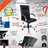 İlayda Makam Koltuğu Ofis Koltuğu Büro Koltuğu Misafir Koltuğu Çalışma Koltuğu Bilgisayar Koltuğu - 2