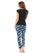 Trair Kadın Pijama Takımı Lacivert MBP24034-1 - 2