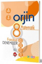 Gama 8. Sınıf Orjin 8 Matematik Fasikül Denemeler - 1
