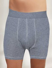 Trair Erkek Pamuk Boxer Gri ME135-GR - 1