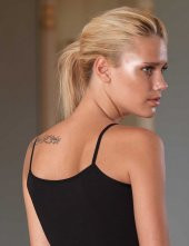 Trair İp Askılı Likralı Süprem Atlet Siyah MB214 - 2