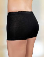 Trair Likralı Boxer Şort Siyah MB3022 - 2