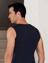 Trair Likralı Modal Spor Atlet Lacivert ME116 - 2