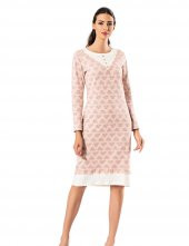 Trair Kadın Gecelik Pembe MBP23717-1 - 1