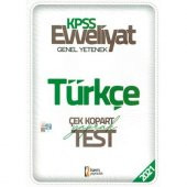 İsem Evveliyat KPSS Türkçe Çek Kopar Yaprak Test 2021 - 1