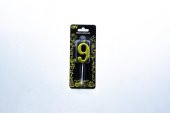 GOLD (ALTIN) -9- RAKAM MUM 5CM CRV - 1