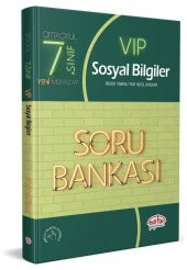 Editör 7. Sınıf Vip Sosyal Bilgiler Soru Kitabı - 1