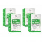 NaturalNest 1,3/1,6 Beta Glukan Çinko Vitamin C İçeren Takviye Gıda 30 Kapsül 4 Kutu - 1
