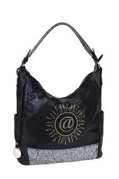 Kriste Bell Siyah Bayan Omuz Çantası - 2