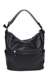 Kriste Bell Siyah Bayan Omuz Çantası - 4