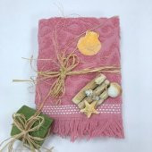 Pembe Baş Havlusu (50x90) - 1