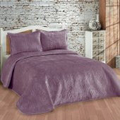 Dinarsu Yatak Örtüsü Olıvıa Mürdüm - 1