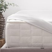 Sıvı Geçirmez Fitted Çift Kişilik Yatak Alezi (180x200x30) - 1