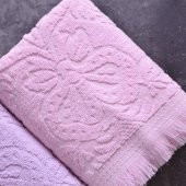 3lü Havlu Seti Leylak V1 (50x90 cm) - 2