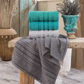 4lü Havlu Set Yeşil - 1