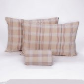 Natural Buldan Çift Kişilik Lastikli Çarşaf Pembe - 1