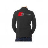 Zenbuy Audi S-Line Polo Yaka Uzun Kollu Siyah T-Shirt - 2