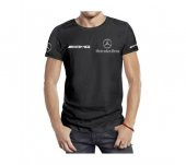 ZenBuy Mercedes Amg Bisiklet Yaka Kısa Kollu T-shirt - 1