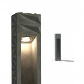 Sirrac Wazen Dış Mekan Bahçe Aydınlatma IP66 Betonarme Bolard - 1