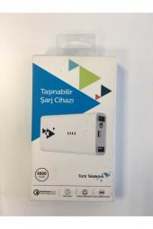 Türk Telekom Taşınabilir Şarj Cihazı Beyaz - 4