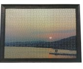 1000 Parça Puzzle Çerçevesi -Kahve - 48*68- 40 mm - 1