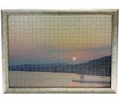 1000 Parça Puzzle Çerçevesi -Altın - 48*68- 40 mm - 2