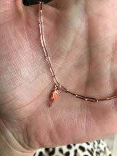 925 Ayar Gümüş Neon Flash Deniz Atı Figürlü Rose Gümüş Bileklik - 3