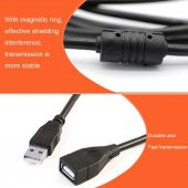 Platoon PL-5021 PC Dişi Erkek USB Uzatma Kablosu 1M - 4
