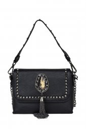 Kriste Bell Siyah Bayan Çapraz Çanta - 1