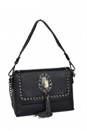 Kriste Bell Siyah Bayan Çapraz Çanta - 2