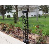 Sirrac Jabah Dış Mekan Bahçe Aydınlatma Direği IP66 Özel Tasarım Bolard - 2