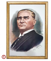 Çerçeveli Atatürk Posterleri Elit - 1